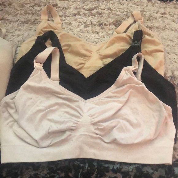 Motherhood Maternity Intimates & Sleepwear Bundle Of 5 Nursing Bras